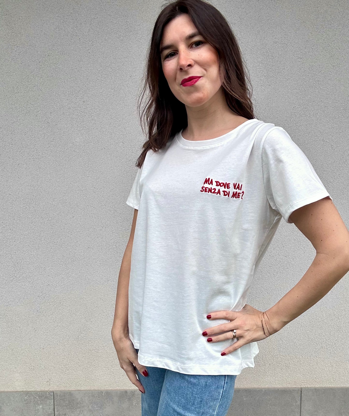 T-shirt Ricamo